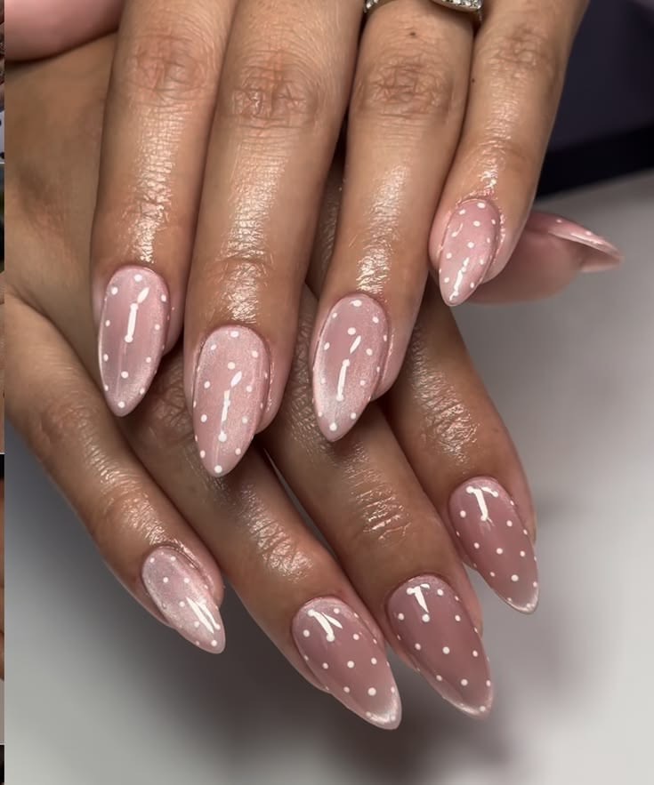Mauve Dot & Stripe — reference photo